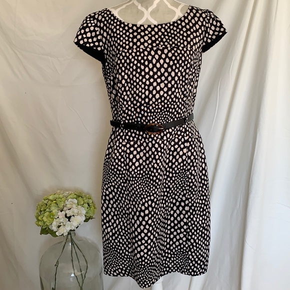 TAHARI Arthur S. Levine Spotted Dress Nordstrom - Picture 1 of 11